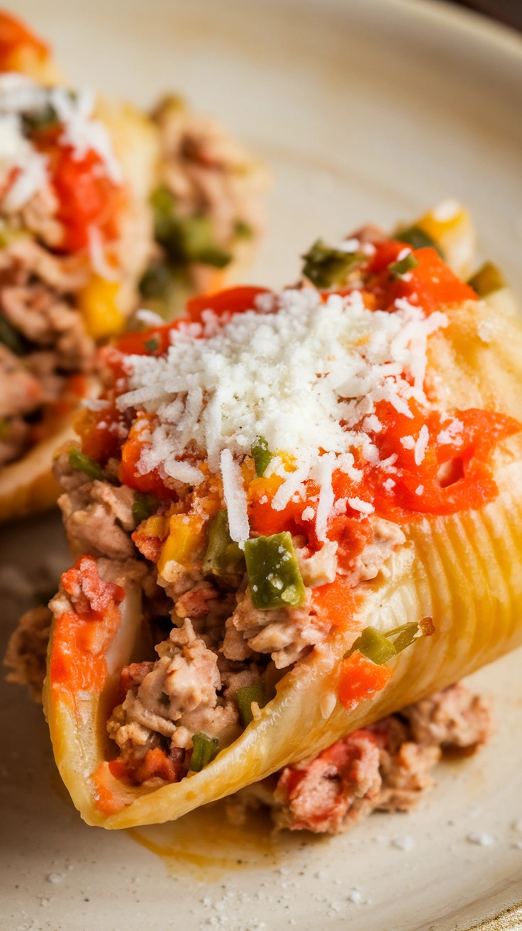 Turkey Stuffed Jumbo Shells