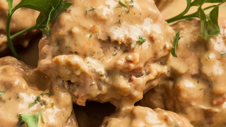 Turkey Swedish Meatballs - Featured