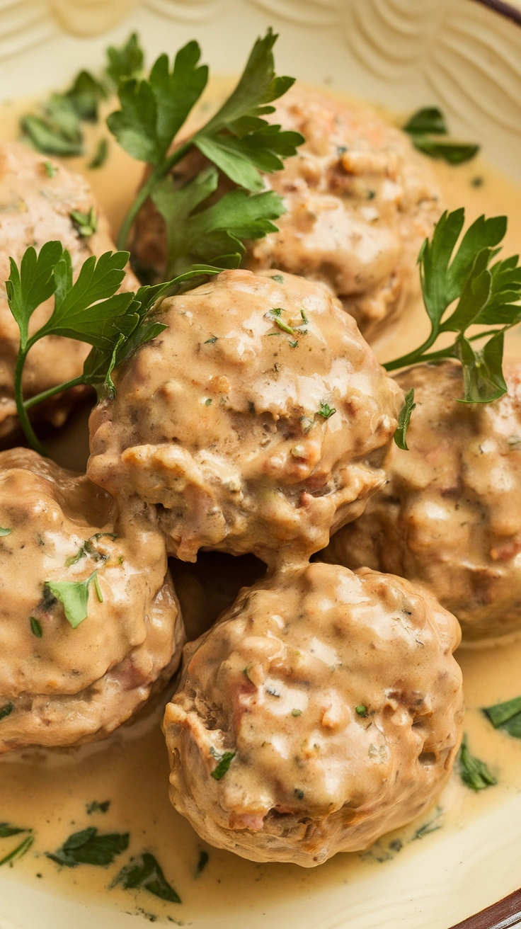 Turkey Swedish Meatballs