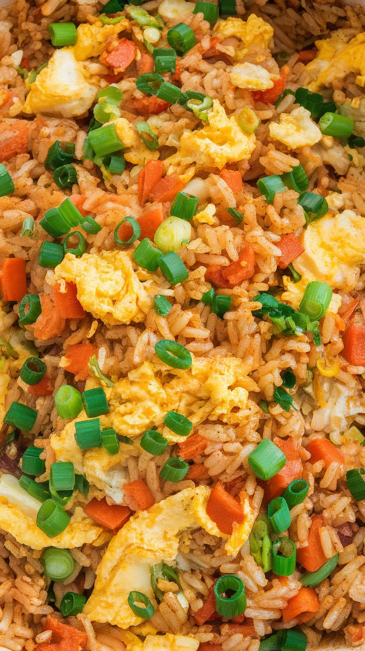 Vegetable and Egg Fried Rice