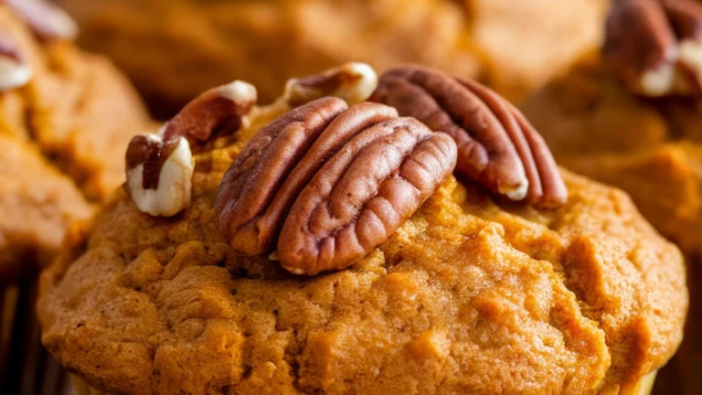 3 Ingredient Pumpkin Muffins with Spice Cake Mix! - Featured