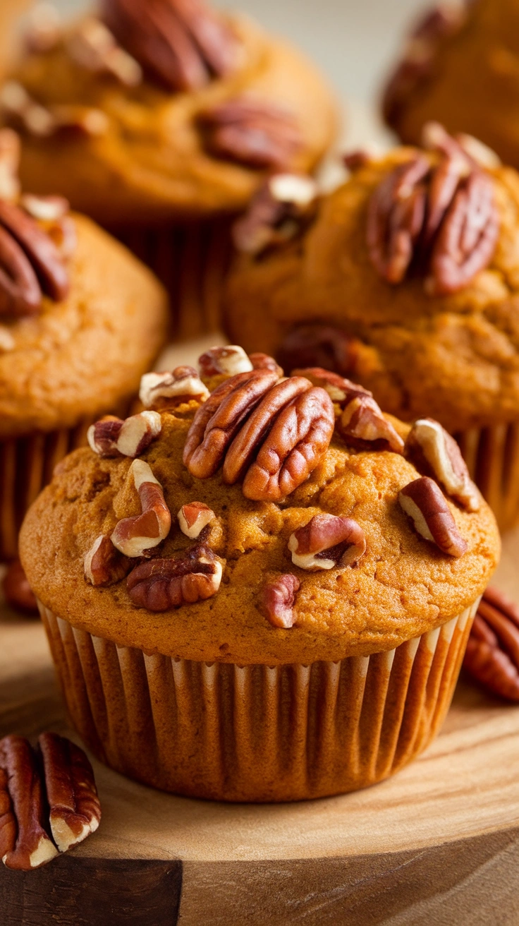 3 Ingredient Pumpkin Muffins with Spice Cake Mix!