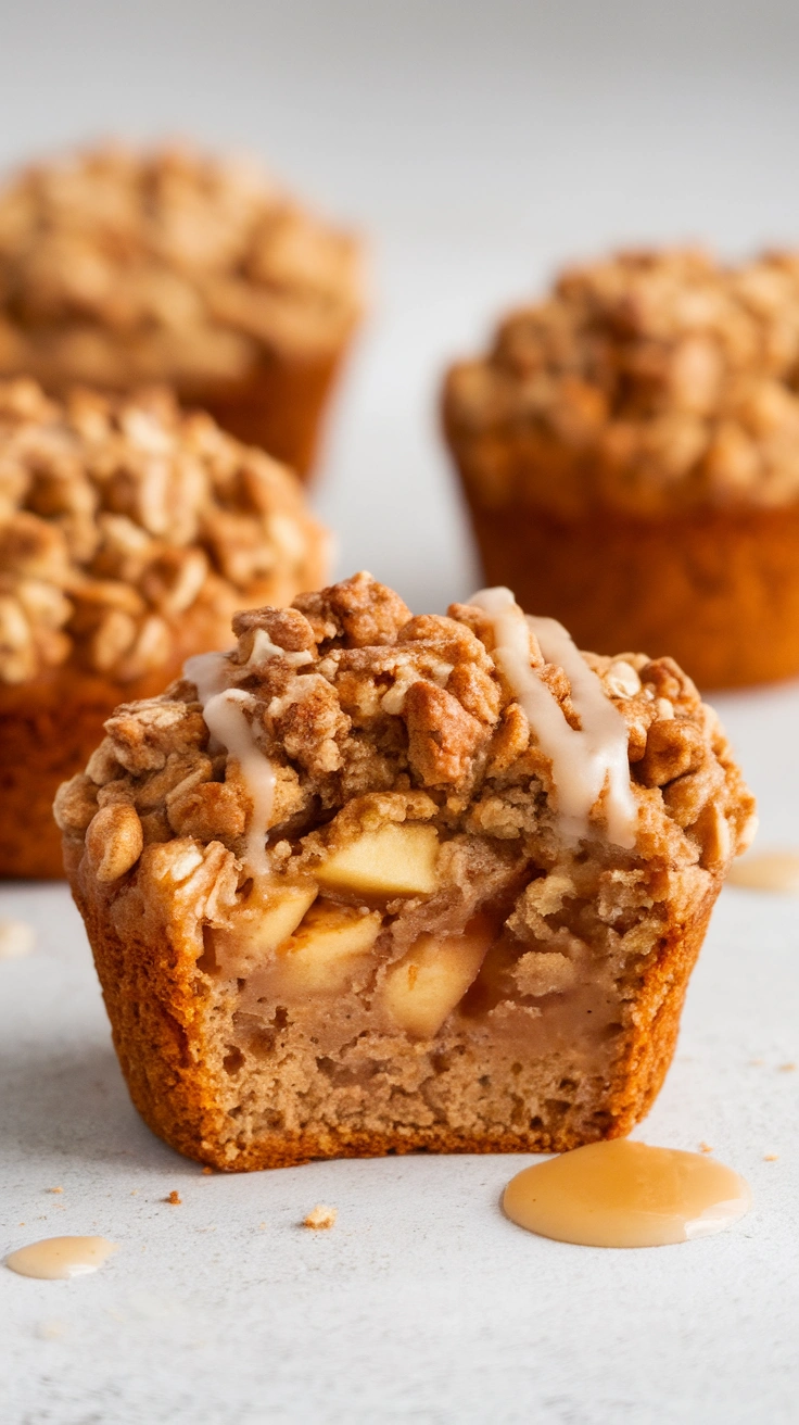 Apple Oat Muffins
