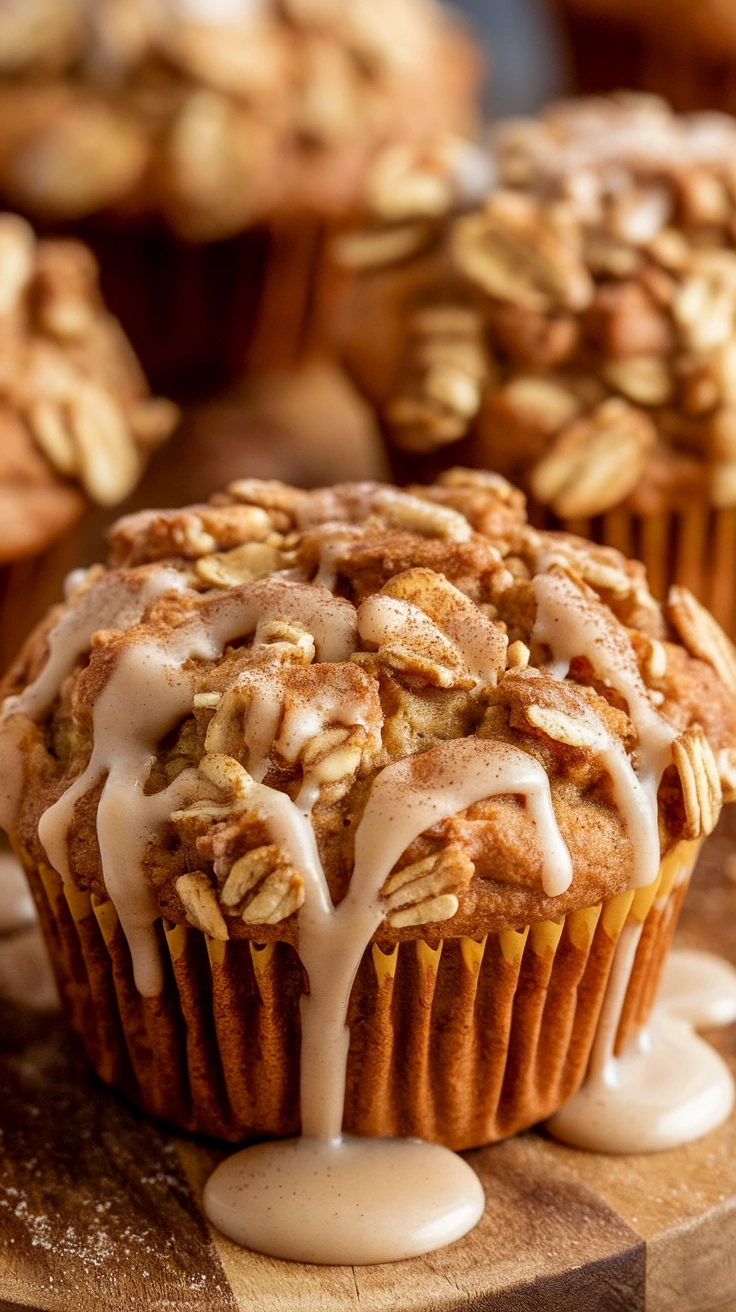 Apple Oat Muffins
