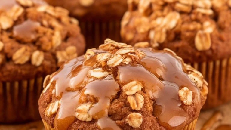 Apple Oat Muffins - Featured