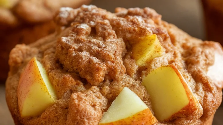 Apple Snickerdoodle Muffins - Featured