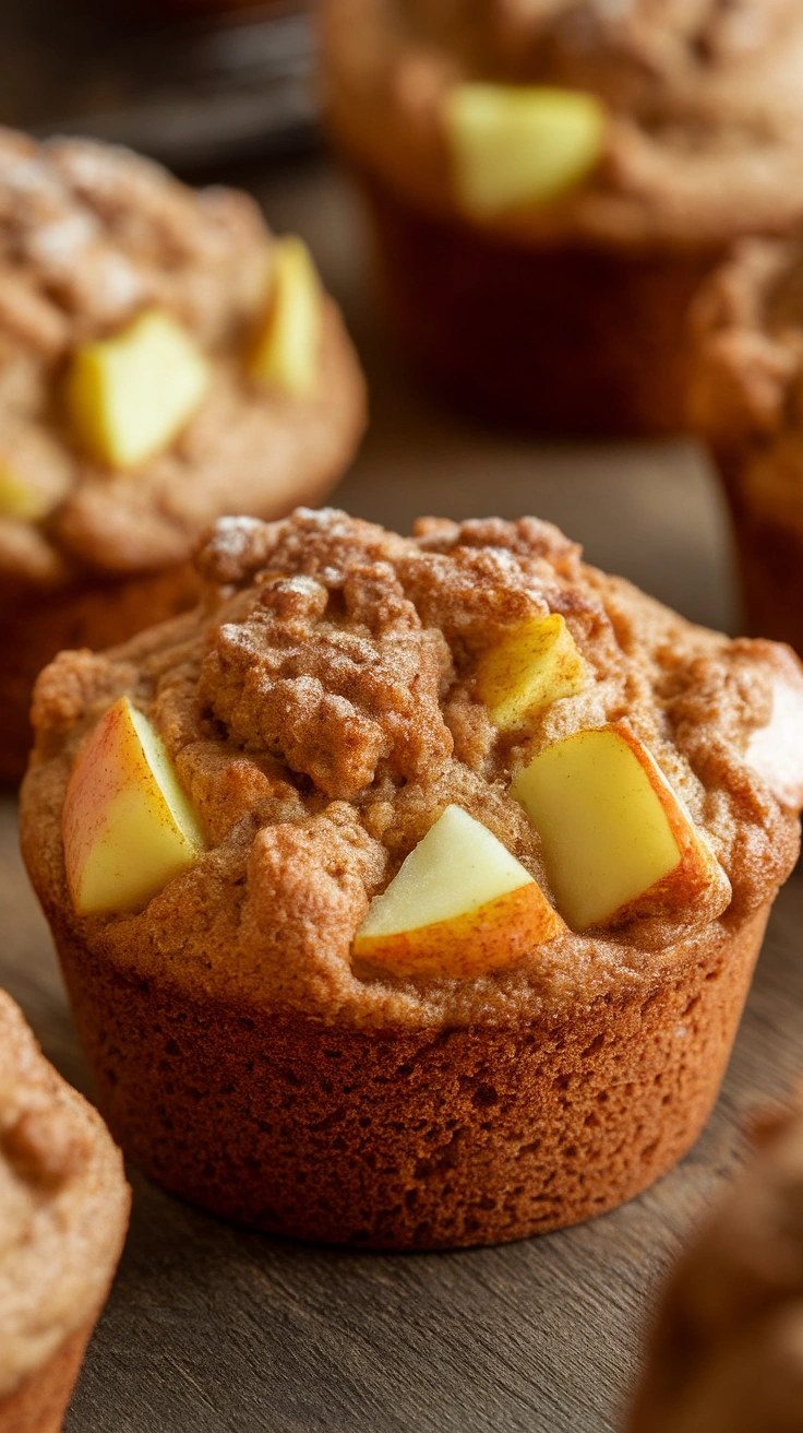 Apple Snickerdoodle Muffins