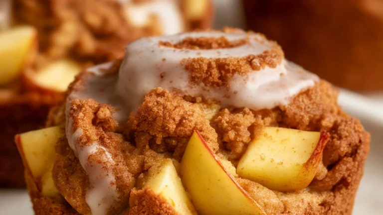 Apple Snickerdoodle Muffins - Featured