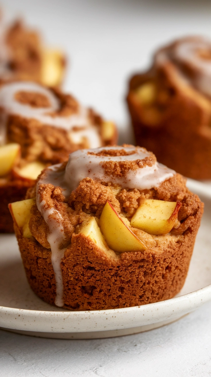Apple Snickerdoodle Muffins