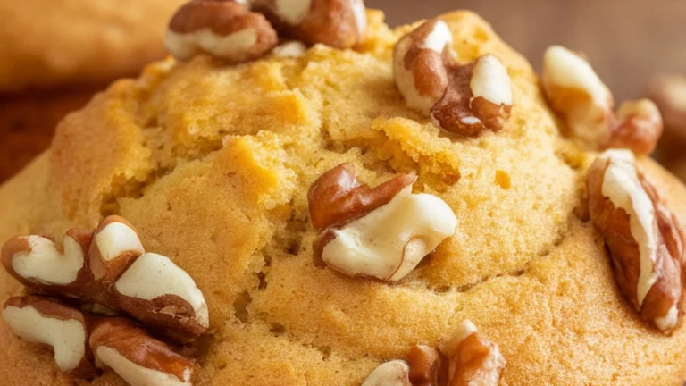 Bakery Style Banana Walnut Muffins - Featured