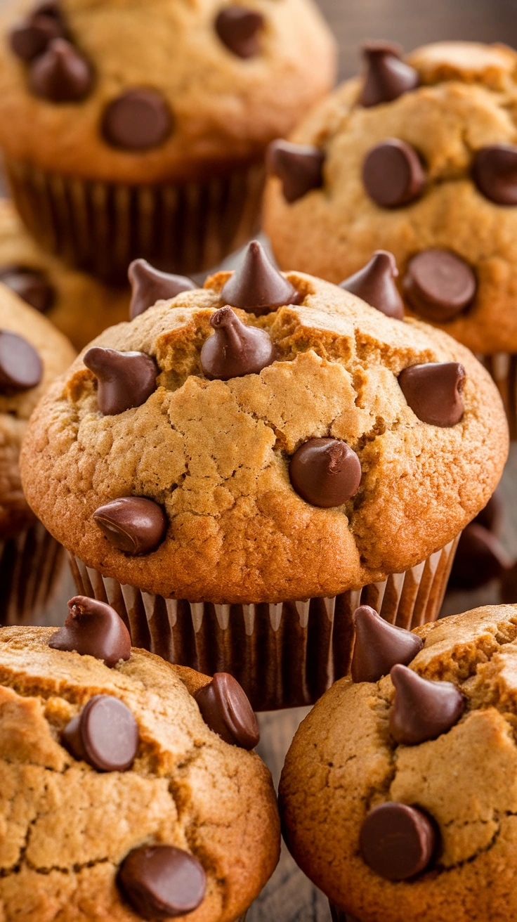Bakery Style Chocolate Chip Muffins