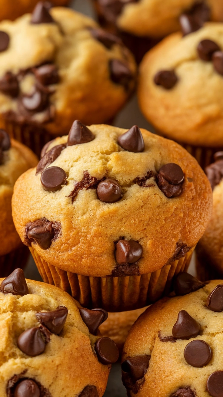 Bakery Style Chocolate Chip Muffins