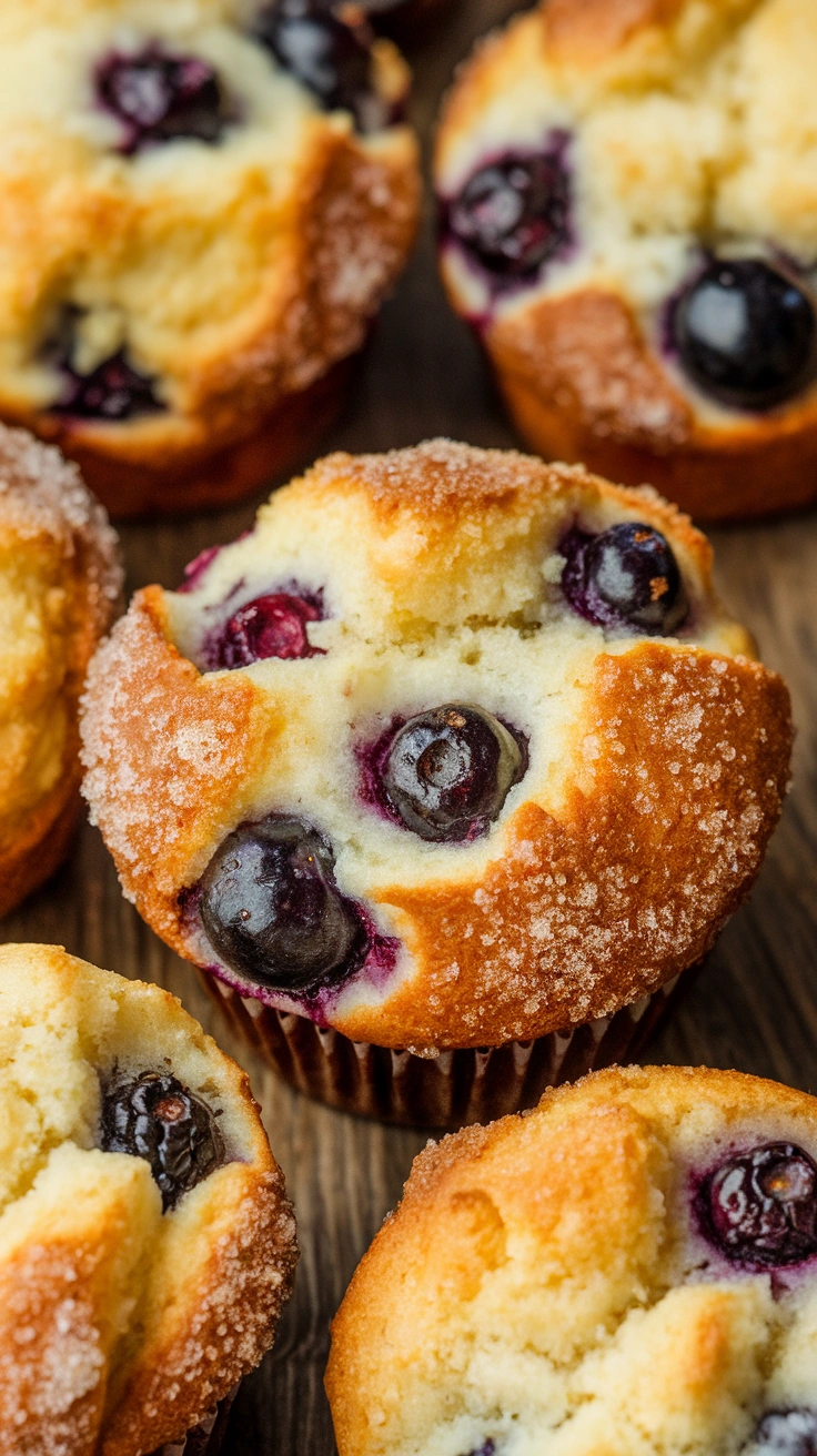 Bakery Style Gluten Free Blackberry Muffins