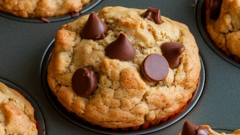 Banana Chocolate Chip Muffins - Featured