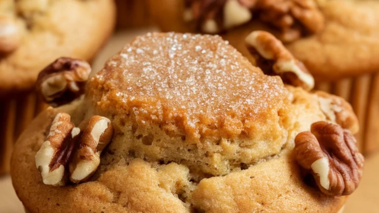 Banana Nut Muffins - Featured