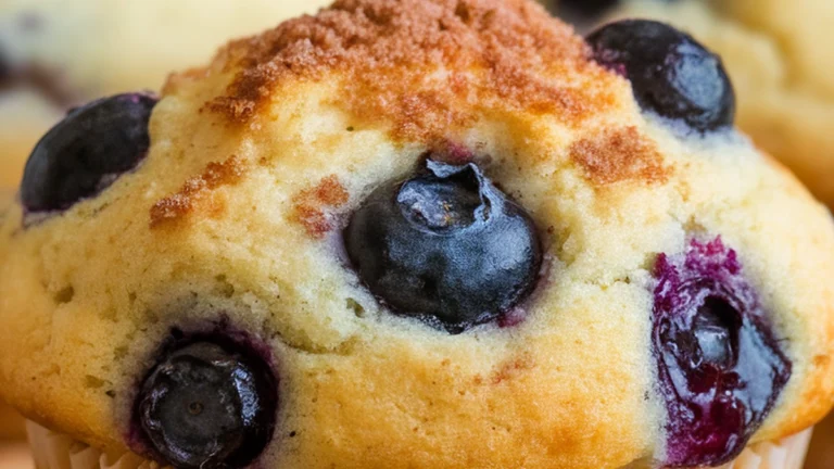 Blueberry Muffin Recipe - Featured