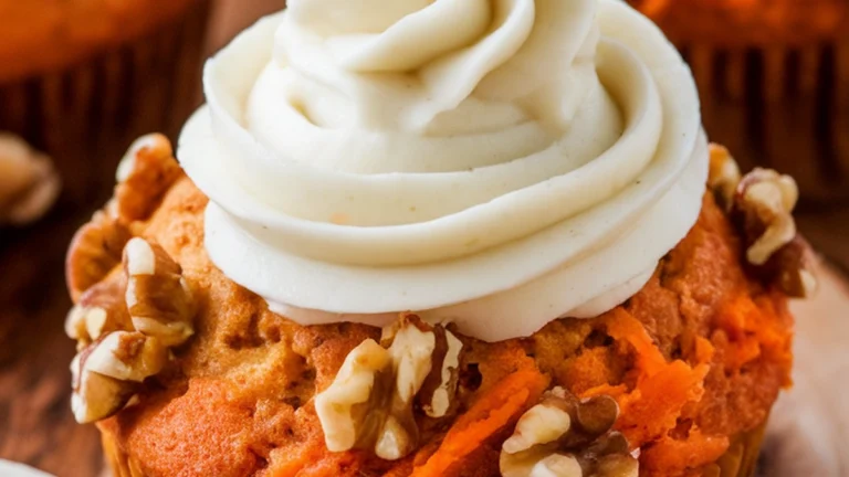 Carrot Cake Muffins
