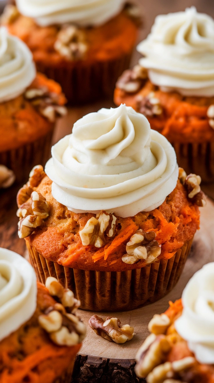 Carrot Cake Muffins