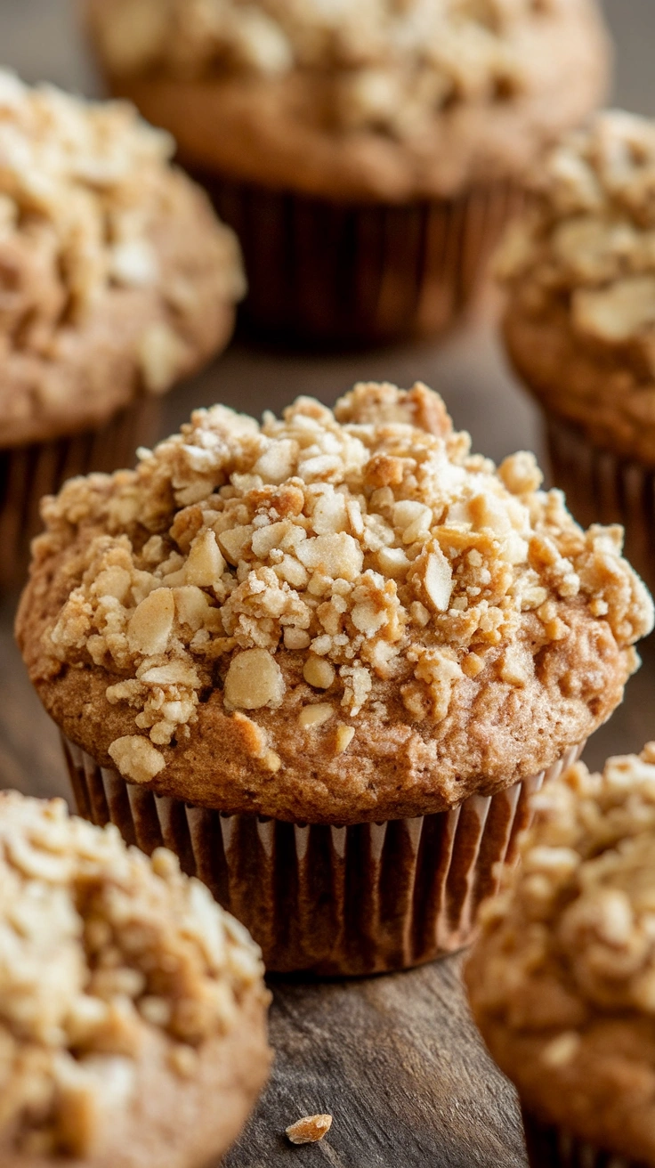 Chai Latte Muffins with Chai Spiced Streusel