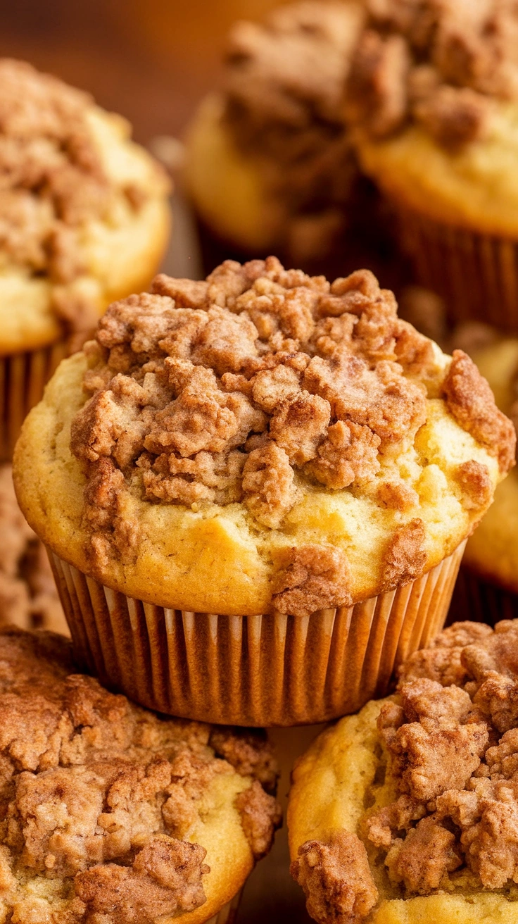 Cinnamon Streusel Muffins