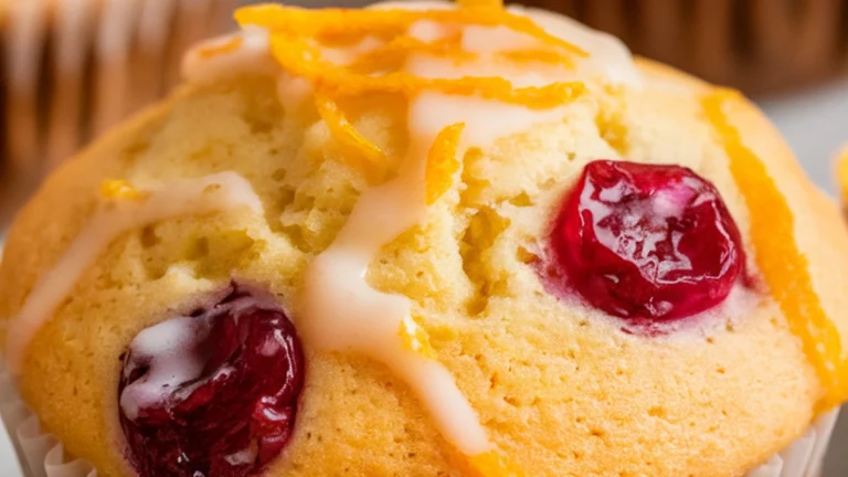 Cranberry-Orange Muffins - Featured