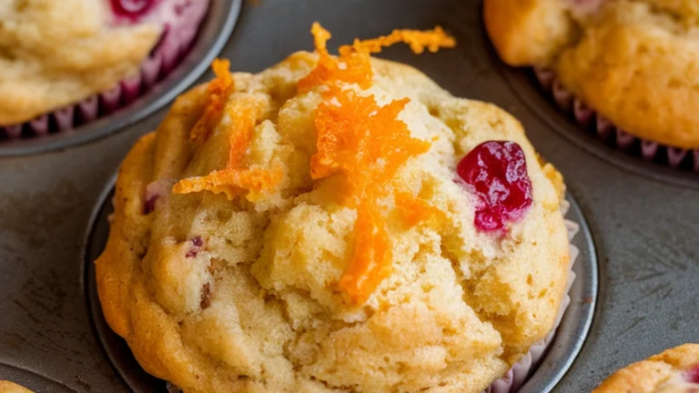 Cranberry-Orange Muffins - Featured