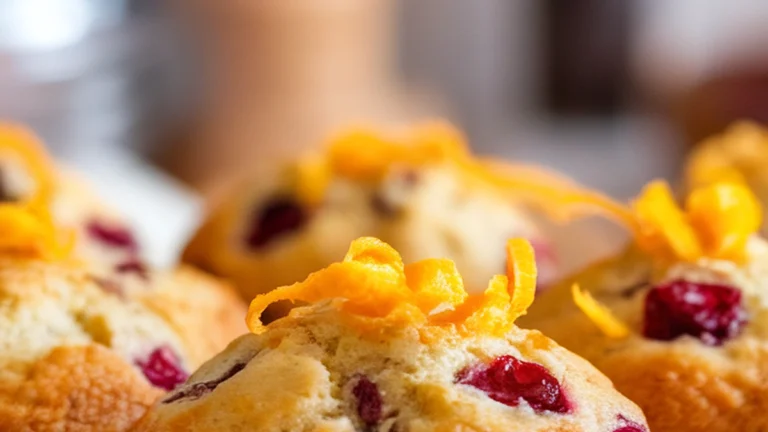 Cranberry-Orange Muffins - Featured