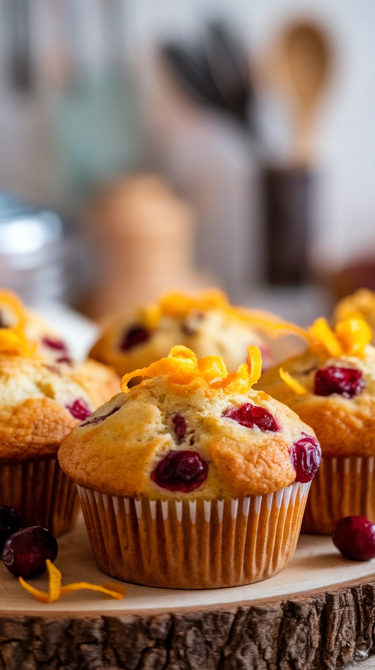 Cranberry-Orange Muffins