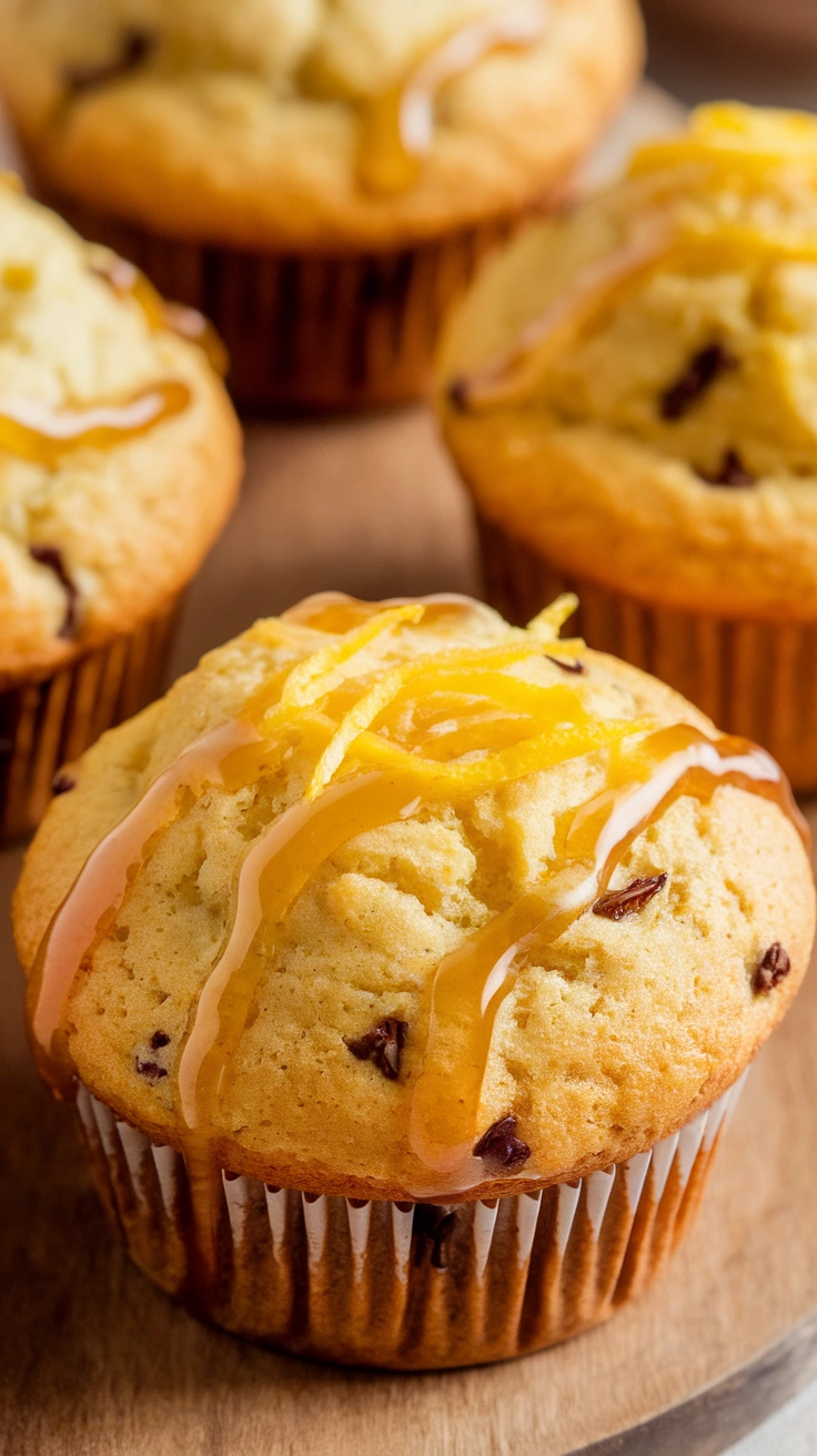 Earl Grey, Lemon, and Honey Breakfast Muffins