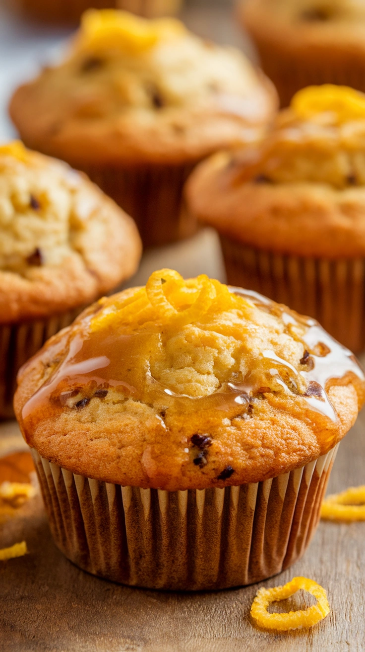 Earl Grey, Lemon, and Honey Breakfast Muffins