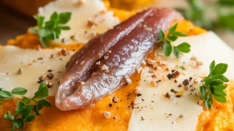 Eggs And Anchovies Low-Carb Breakfast Frittata Muffins - Featured