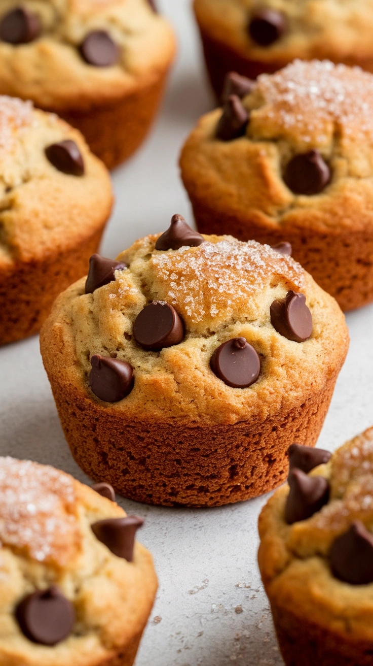Gluten-Free Banana Chocolate Chip Muffins