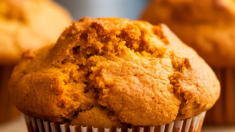 Healthy Banana and Pumpkin Muffins - Best Recipe - Featured