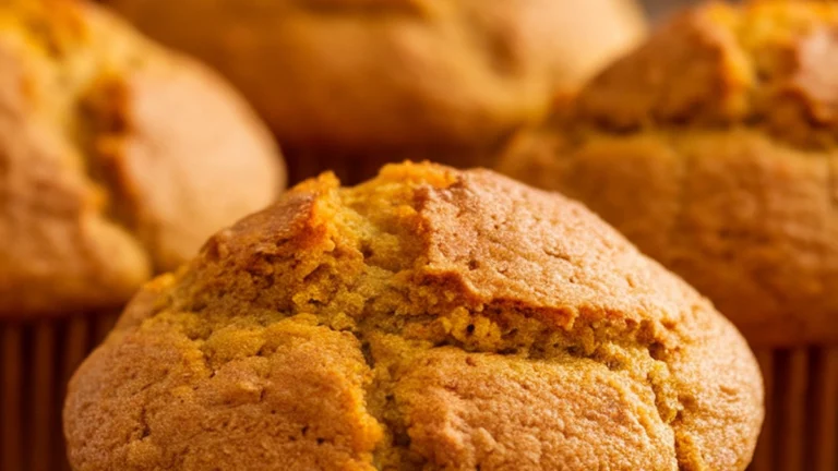 Healthy Banana and Pumpkin Muffins - Best Recipe - Featured