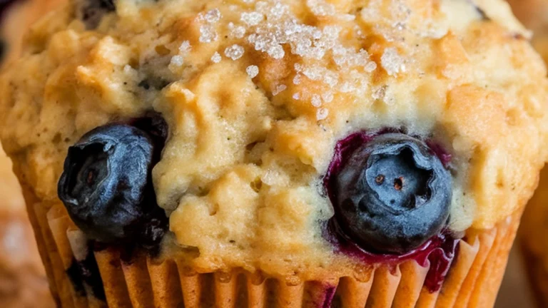 Healthy Blueberry Muffins - Featured