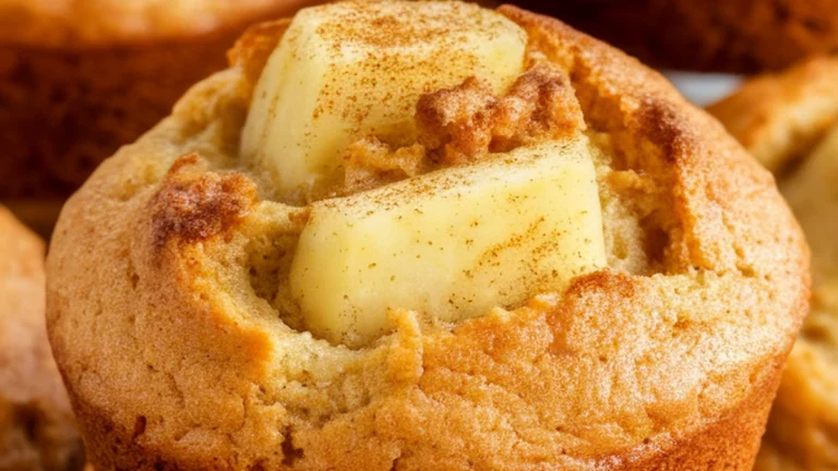 Keto Apple Muffins - Featured