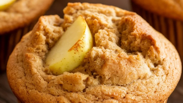 Keto Apple Muffins - Featured