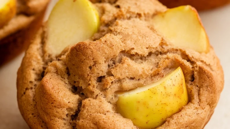 Keto Apple Muffins - Featured