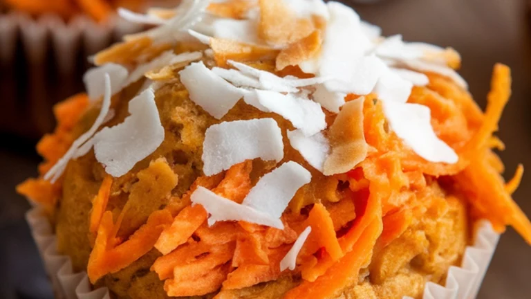 Keto Carrot Cake Muffins - Featured