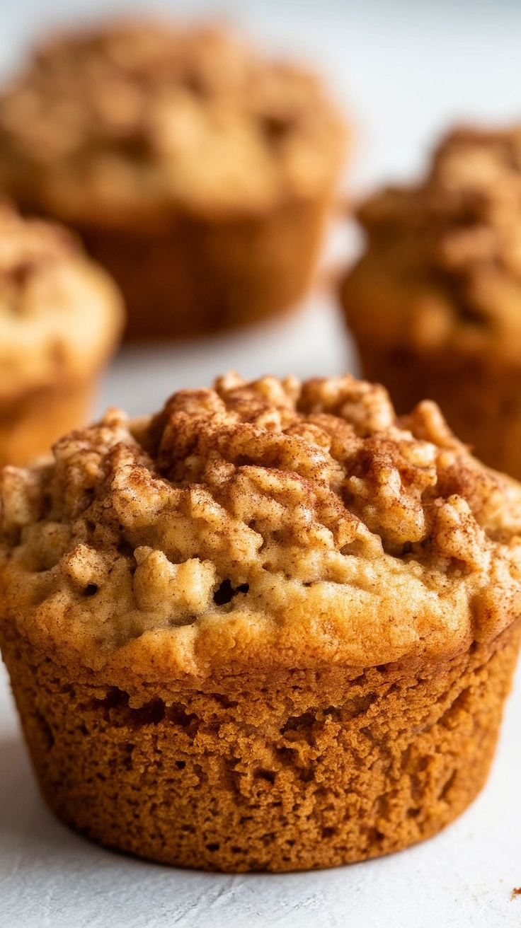 Keto Coffee Cake Muffins