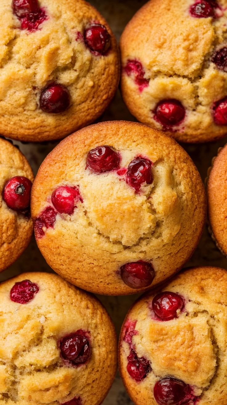 Keto Cranberry Muffins