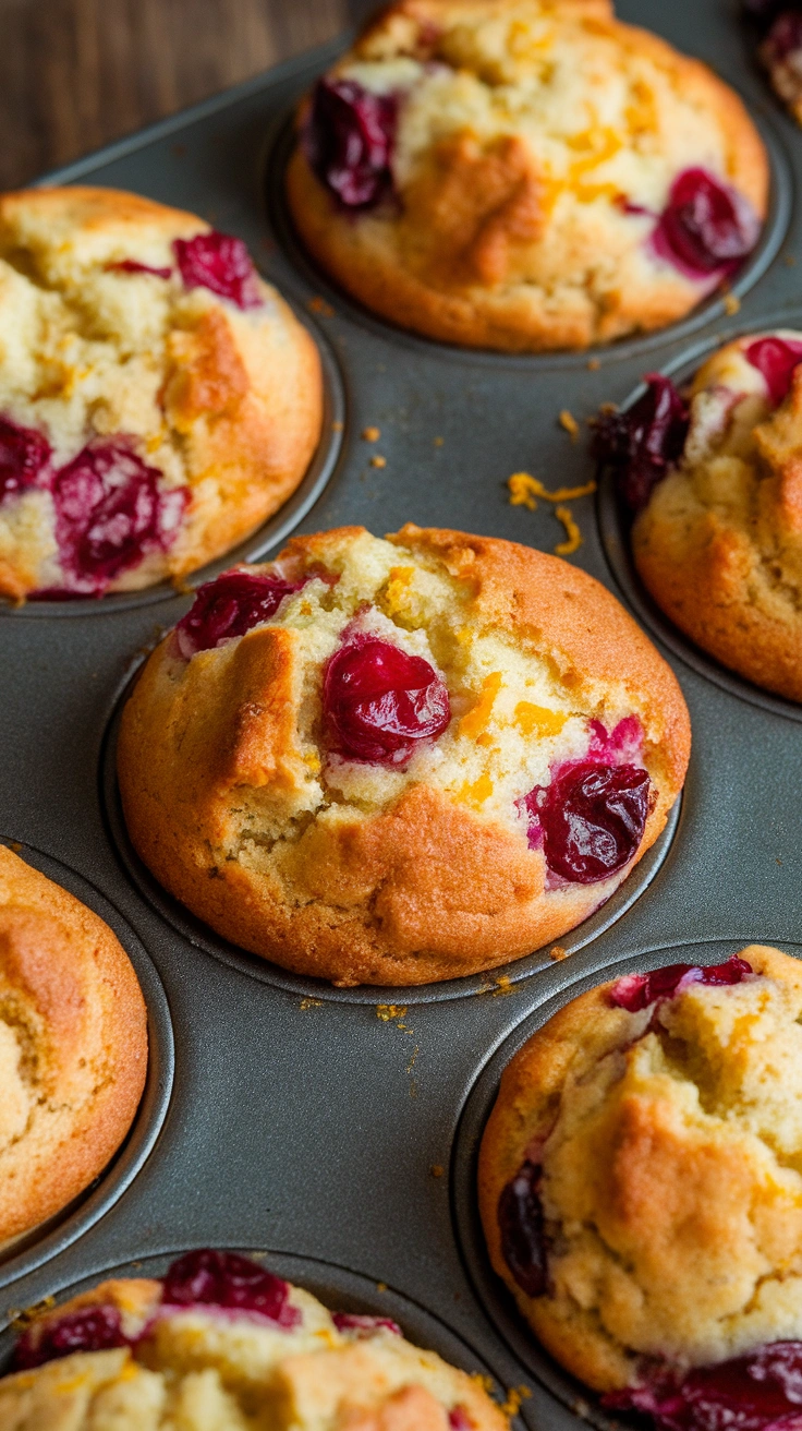 Keto Cranberry Muffins
