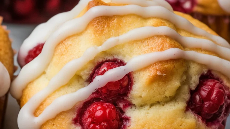 Keto Raspberry Muffins - Featured