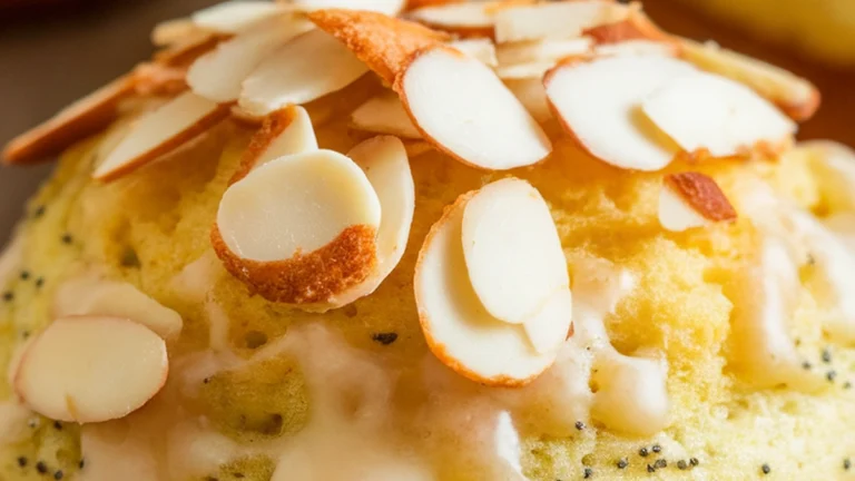 Lemon Almond Poppy Seed Muffins - Featured