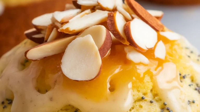 Lemon Almond Poppy Seed Muffins - Featured