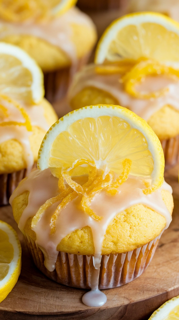 Lemon Drizzle Muffins
