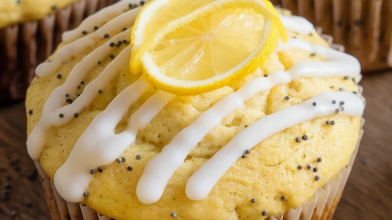 Lemon poppy seed muffins - Featured