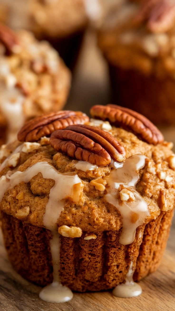 Maple-Pecan Bran Muffin