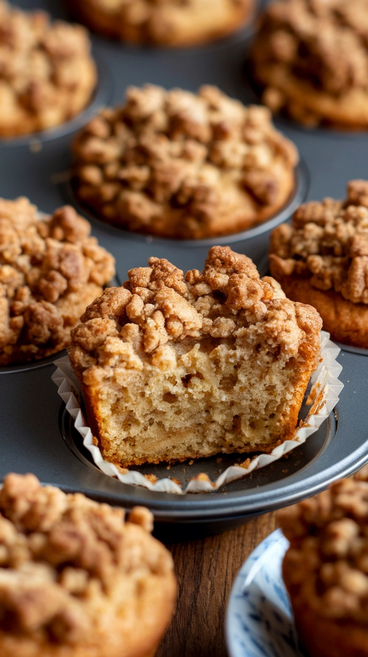 Mini Cinnamon Banana Muffins