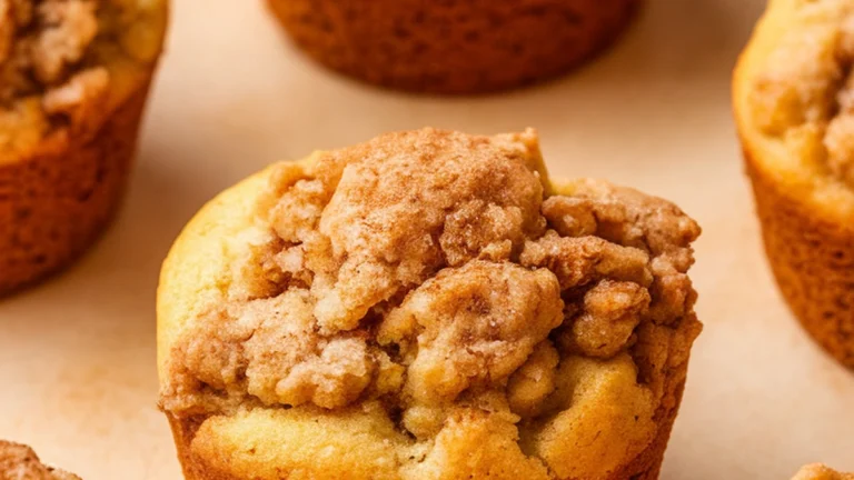 Mini Cinnamon Banana Muffins - Featured